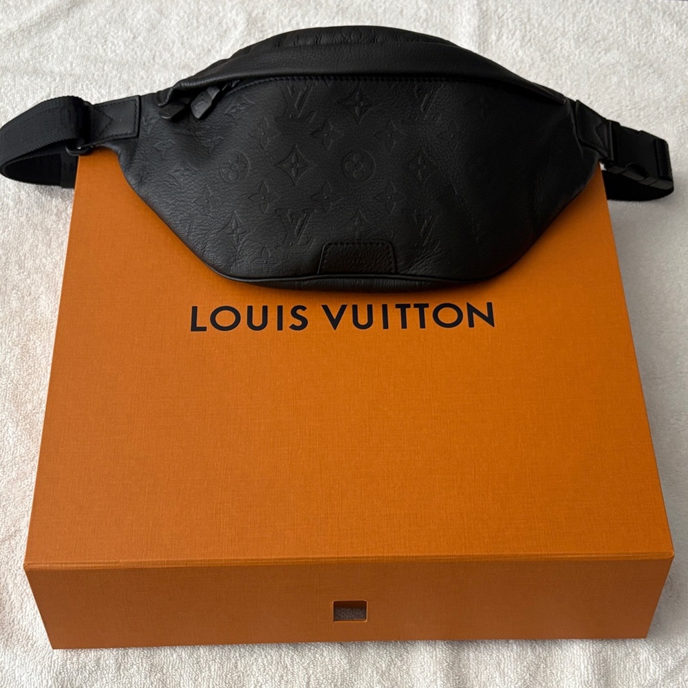 Louis Vuitton Black Belt Bag for Men